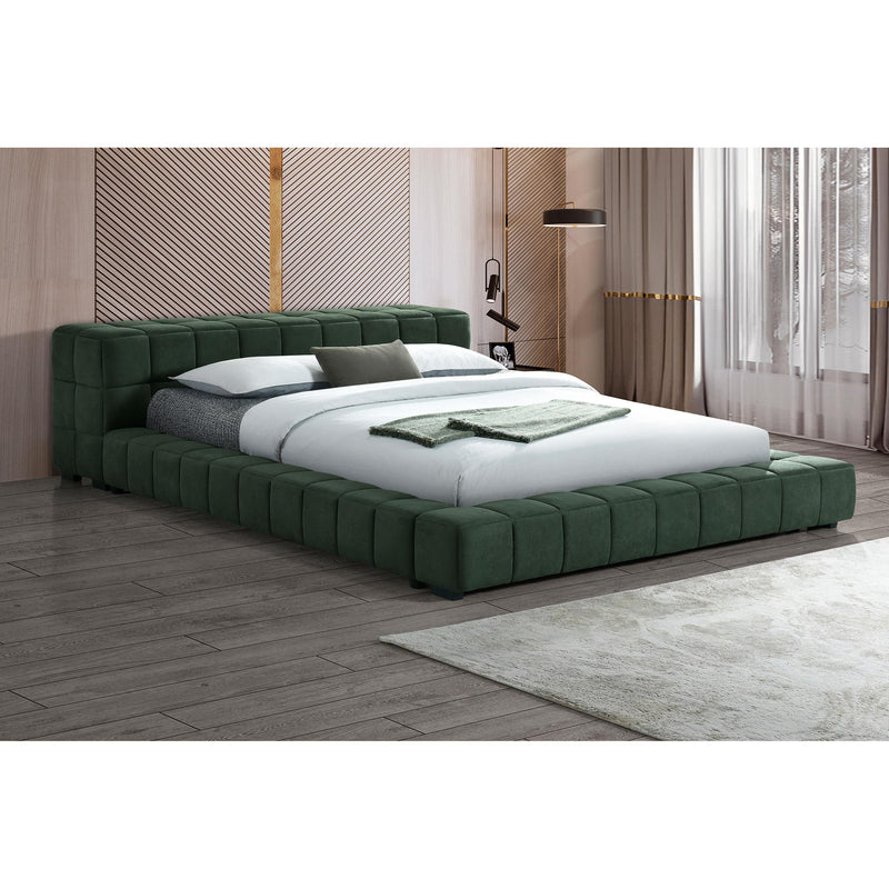  Coaster Furniture Trinity 306120KW Upholstered Cal King Platform Bed - Green IMAGE 4