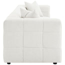  Coaster Furniture Everly 504850 Boucle Upholstered Extra Long Sofa - Off White IMAGE 7