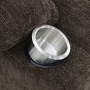 Coaster Furniture Houston 603233P Upholstered Power Lift Recliner Chair - Dark Brown IMAGE 14