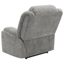  Coaster Furniture Houston 602284P Upholstered Power Lift Recliner - Grey IMAGE 7