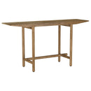 Coaster Furniture Darius 930128 Solid Wood Entryway Console Table - Natural Mango IMAGE 5