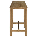 Coaster Furniture Darius 930128 Solid Wood Entryway Console Table - Natural Mango IMAGE 8