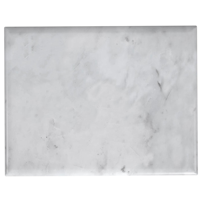  Coaster Furniture Baldwin 930091 Rectangular Marble Top Side Table - White and Gold IMAGE 7