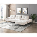 Homelegance 8400BEG*22LRC 2 pc Sectional with Right Chaise and Dual-position Backs for Adjustable Seat Depth IMAGE 14