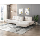 Homelegance 8400BEG*22LRC 2 pc Sectional with Right Chaise and Dual-position Backs for Adjustable Seat Depth IMAGE 15