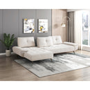 Homelegance 8400BEG*2LC2R 2 pc Sectional with Left Chaise and Dual-position Backs for Adjustable Seat Depth IMAGE 15