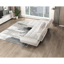 Homelegance 8400BEG*2LC2R 2 pc Sectional with Left Chaise and Dual-position Backs for Adjustable Seat Depth IMAGE 16