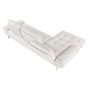 Homelegance 8400BEG*2LC2R 2 pc Sectional with Left Chaise and Dual-position Backs for Adjustable Seat Depth IMAGE 9