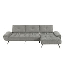 Homelegance 8400DVG*22LRC 2 pc Sectional with Right Chaise and Dual-position Backs for Adjustable Seat Depth IMAGE 10