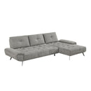 Homelegance 8400DVG*22LRC 2 pc Sectional with Right Chaise and Dual-position Backs for Adjustable Seat Depth IMAGE 11