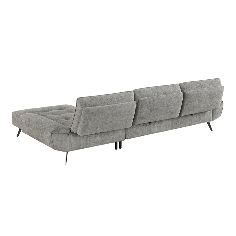 Homelegance 8400DVG*22LRC 2 pc Sectional with Right Chaise and Dual-position Backs for Adjustable Seat Depth IMAGE 13