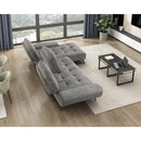 Homelegance 8400DVG*22LRC 2 pc Sectional with Right Chaise and Dual-position Backs for Adjustable Seat Depth IMAGE 16