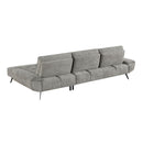 Homelegance 8400DVG*22LRC 2 pc Sectional with Right Chaise and Dual-position Backs for Adjustable Seat Depth IMAGE 4
