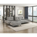 Homelegance 8400DVG*2LC2R 2 pc Sectional with Left Chaise and Dual-position Backs for Adjustable Seat Depth IMAGE 15