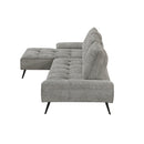 Homelegance 8400DVG*2LC2R 2 pc Sectional with Left Chaise and Dual-position Backs for Adjustable Seat Depth IMAGE 3