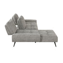 Homelegance 8400DVG*2LC2R 2 pc Sectional with Left Chaise and Dual-position Backs for Adjustable Seat Depth IMAGE 8