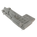 Homelegance 8400DVG*2LC2R 2 pc Sectional with Left Chaise and Dual-position Backs for Adjustable Seat Depth IMAGE 9