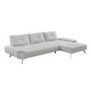 Homelegance 8400LTG*22LRC 2 pc Sectional with Right Chaise and Dual-position Backs for Adjustable Seat Depth IMAGE 11