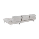 Homelegance 8400LTG*22LRC 2 pc Sectional with Right Chaise and Dual-position Backs for Adjustable Seat Depth IMAGE 13