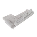 Homelegance 8400LTG*22LRC 2 pc Sectional with Right Chaise and Dual-position Backs for Adjustable Seat Depth IMAGE 9