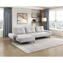Homelegance 8400LTG*2LC2R 2 pc Sectional with Left Chaise and Dual-position Backs for Adjustable Seat Depth IMAGE 14
