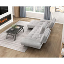 Homelegance 8400LTG*2LC2R 2 pc Sectional with Left Chaise and Dual-position Backs for Adjustable Seat Depth IMAGE 16