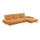 Homelegance 8400RNG*22LRC 2 pc Sectional with Right Chaise and Dual-position Backs for Adjustable Seat Depth IMAGE 11