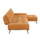 Homelegance 8400RNG*22LRC 2 pc Sectional with Right Chaise and Dual-position Backs for Adjustable Seat Depth IMAGE 12