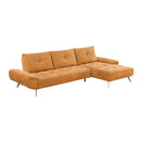Homelegance 8400RNG*22LRC 2 pc Sectional with Right Chaise and Dual-position Backs for Adjustable Seat Depth IMAGE 2