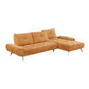 Homelegance 8400RNG*22LRC 2 pc Sectional with Right Chaise and Dual-position Backs for Adjustable Seat Depth IMAGE 6
