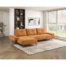 Homelegance 8400RNG*2LC2R 2 pc Sectional with Left Chaise and Dual-position Backs for Adjustable Seat Depth IMAGE 14