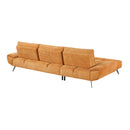 Homelegance 8400RNG*2LC2R 2 pc Sectional with Left Chaise and Dual-position Backs for Adjustable Seat Depth IMAGE 4