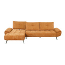 Homelegance 8400RNG*2LC2R 2 pc Sectional with Left Chaise and Dual-position Backs for Adjustable Seat Depth IMAGE 5