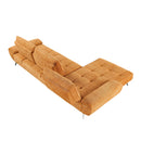 Homelegance 8400RNG*2LC2R 2 pc Sectional with Left Chaise and Dual-position Backs for Adjustable Seat Depth IMAGE 9