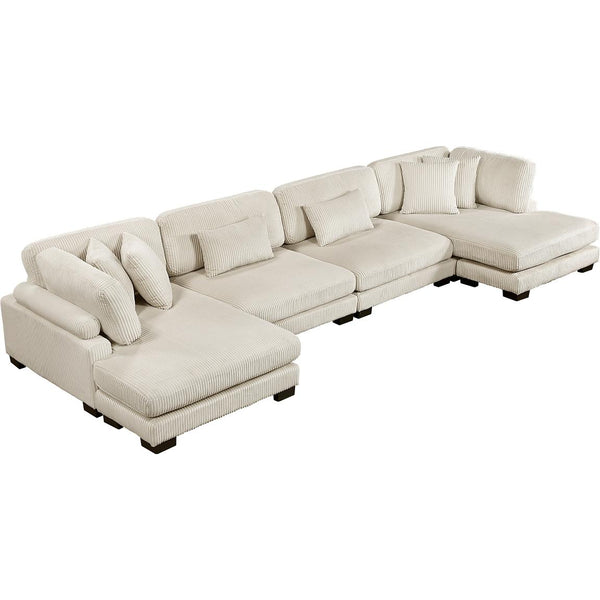 Homelegance Traverse 8555BE*2AC2VC 4 pc Modular Sectional with Reversible Chaise IMAGE 1