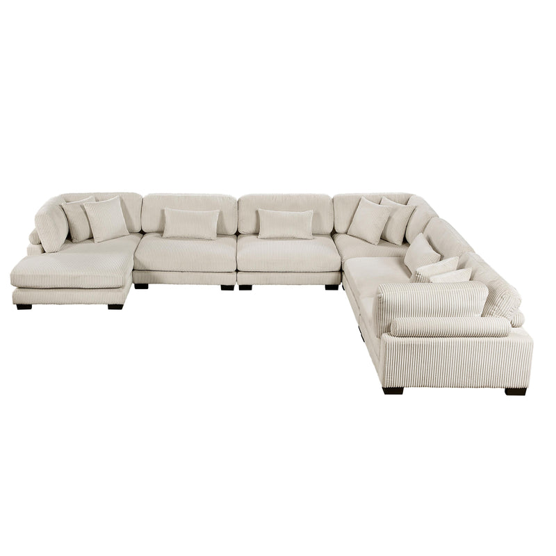 Homelegance Traverse 8555BE*2CR3ACVC 6 pc Modular Sectional with Reversible Chaise IMAGE 4