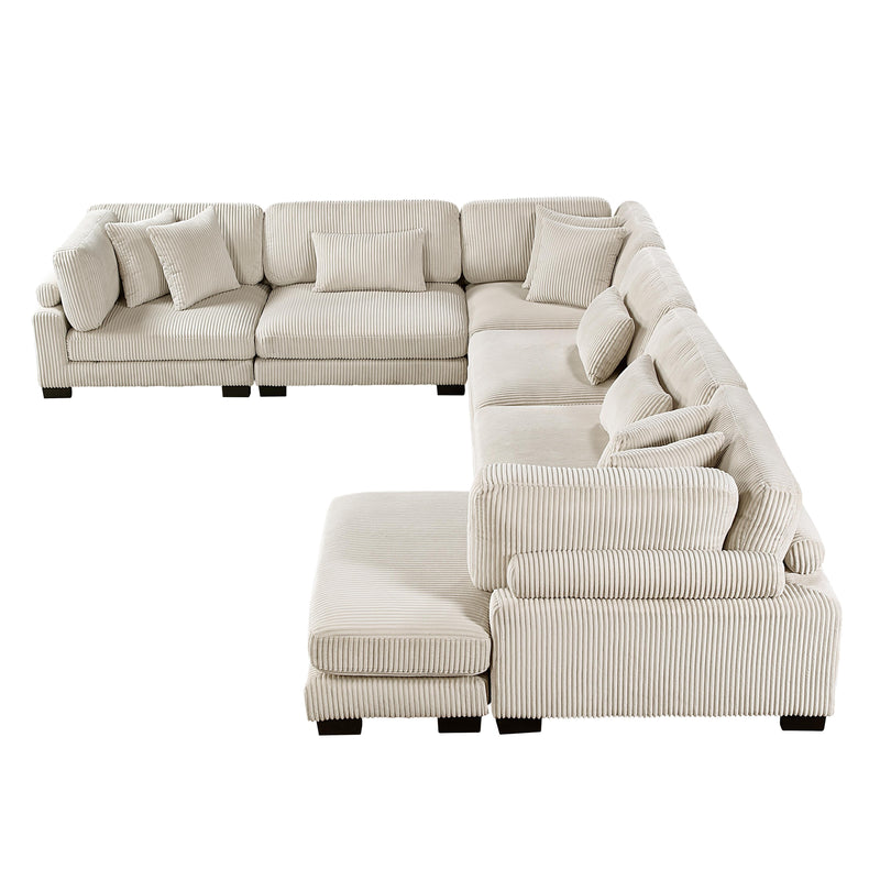 Homelegance Traverse 8555BE*2CR3ACVC 6 pc Modular Sectional with Reversible Chaise IMAGE 5