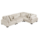 Homelegance Traverse 8555BE*3CRAC 4 pc Modular Sectional IMAGE 1