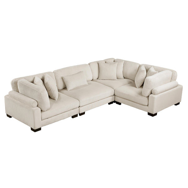 Homelegance Traverse 8555BE*3CRAC 4 pc Modular Sectional IMAGE 1