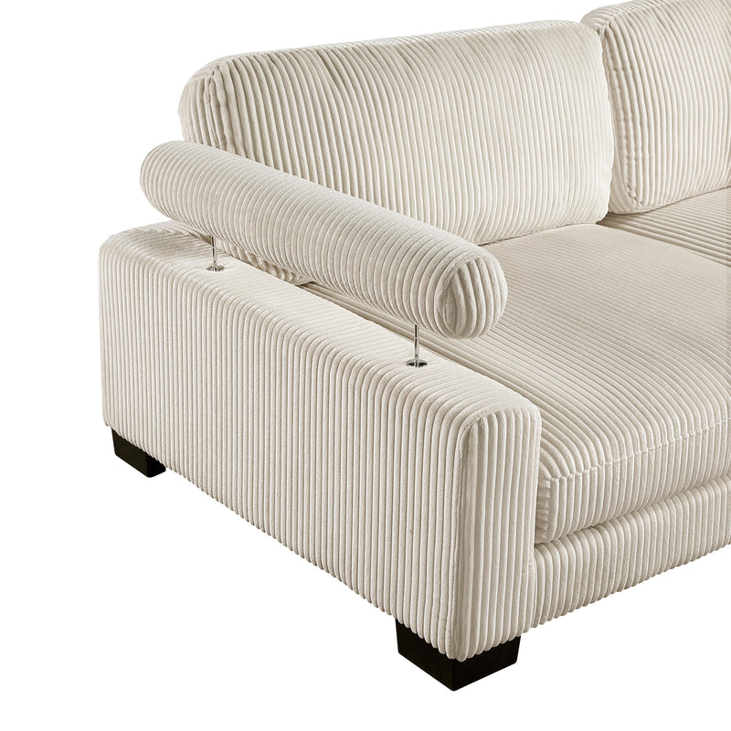 Homelegance Traverse 8555BE*3CRACOT 5 pc Modular Sectional with Ottoman IMAGE 17