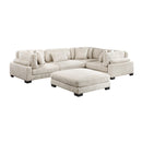 Homelegance Traverse 8555BE*3CRACOT 5 pc Modular Sectional with Ottoman IMAGE 1
