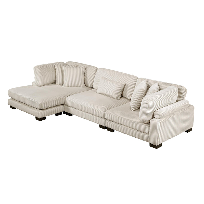 Homelegance Traverse 8555BE*CRACVC 3 pc Modular Sectional with Reversible Chaise IMAGE 2