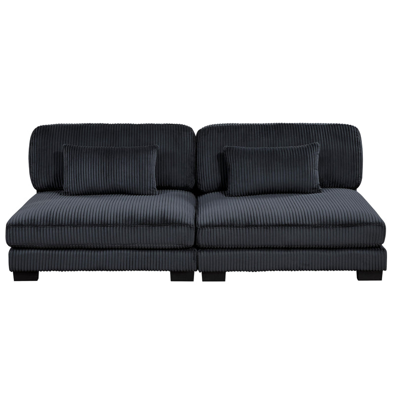 Homelegance Traverse 8555BK*2CR3ACVC 6 pc Modular Sectional with Reversible Chaise IMAGE 17