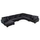 Homelegance Traverse 8555BK*2CR3ACVC 6 pc Modular Sectional with Reversible Chaise IMAGE 2