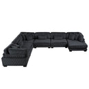 Homelegance Traverse 8555BK*2CR3ACVC 6 pc Modular Sectional with Reversible Chaise IMAGE 3
