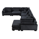 Homelegance Traverse 8555BK*2CR3ACVC 6 pc Modular Sectional with Reversible Chaise IMAGE 5
