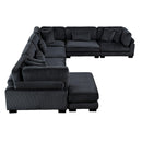 Homelegance Traverse 8555BK*2CR3ACVC 6 pc Modular Sectional with Reversible Chaise IMAGE 6