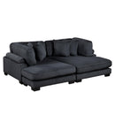 Homelegance Traverse 8555BK*2VC 2 pc Chaise Lounge IMAGE 1
