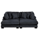 Homelegance Traverse 8555BK*2VC 2 pc Chaise Lounge IMAGE 2