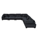 Homelegance Traverse 8555BK*3CR3AC 6 pc Modular Sectional IMAGE 3